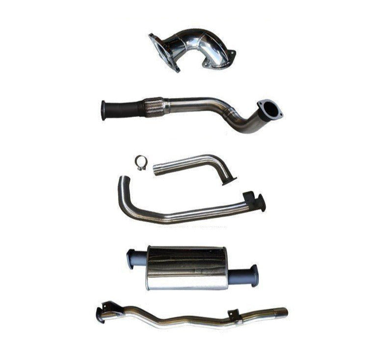 Manta 3″ Turbo Back with Muffler LandCruiser HDJ78 4.2L 2001–2006 ...