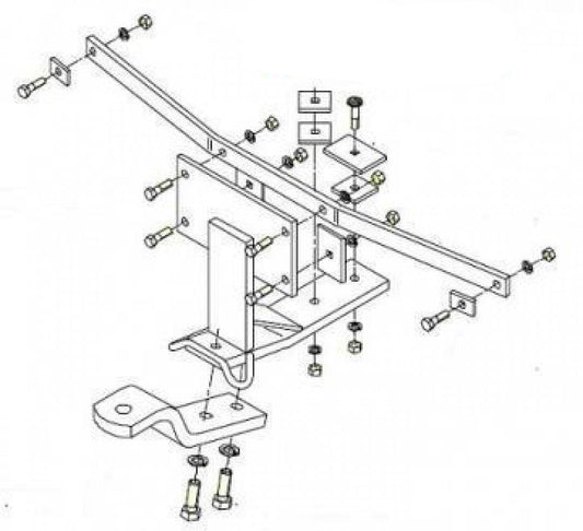 Trailboss - Towbar Suited For Holden Barina (1994 - 2001)
