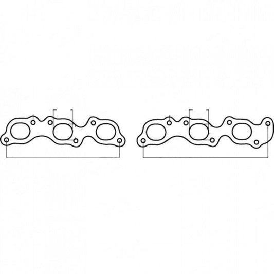 Toyota Land Cruiser FZJ70, FZJ75, FZJ80 & FZJ100, Toyota 1FZ & 1FZ-E 4.5L, 24V, Cemjo  - Exhaust Manifold Gasket