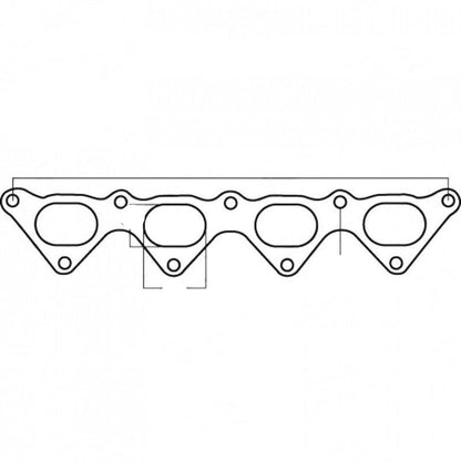 Mitsubishi Lancer CB, Galant & Triron MK, 4G63 & 4G64, Exhaust Manifold Gasket