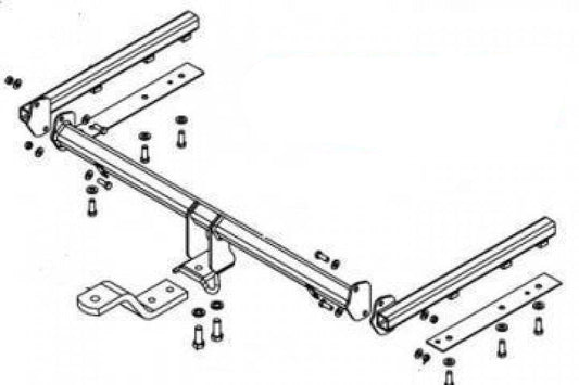 Trailboss - Towbar Suited For Hyundai Elantra Sedan (2011 - 2015)