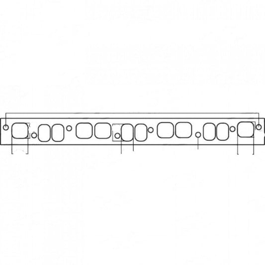 G.M Red Motor 186ci Special 12 port - Exhaust Manifold Gasket