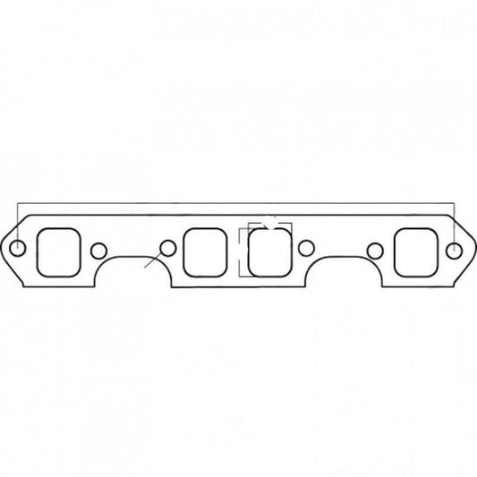 Holden Red, Blue & Black Motor 253ci & 308ci, 253ci & 4987cc - Exhaust Manifold Gasket
