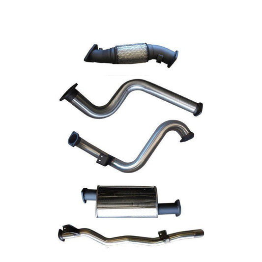 Manta | 3″ Turbo Back Exhaust without Cat with Muffler | Toyota Landcruiser VDJ78 V8 Troop Carrier 2007–2016