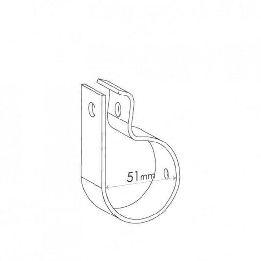 Exhaust Brackets - Holden, Pipe diameter 51mm (2")
