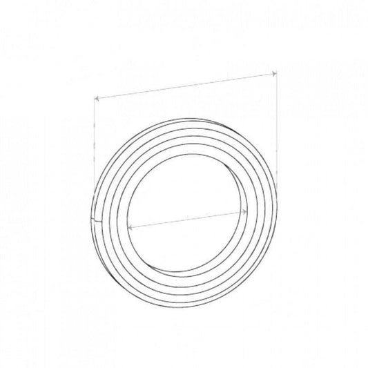 Spiral Wound Ring Gasket - Inside Diameter 40mm, Outside Diameter 55mm
