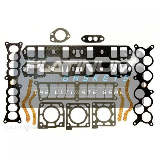 INLET/INTAKE MANIFOLD GASKET SET INC PLENUM-FORD FAIRLANE NC NF NL 5.0L WINDSOR