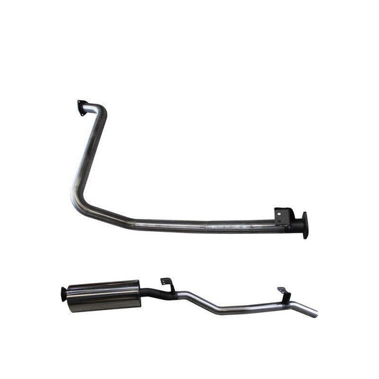 Manta | 2.5″ Exhaust System from Engine Pipe Back | Toyota Landcruiser FZJ79 4.5L 6cyl Petrol Ute 1992–2006
