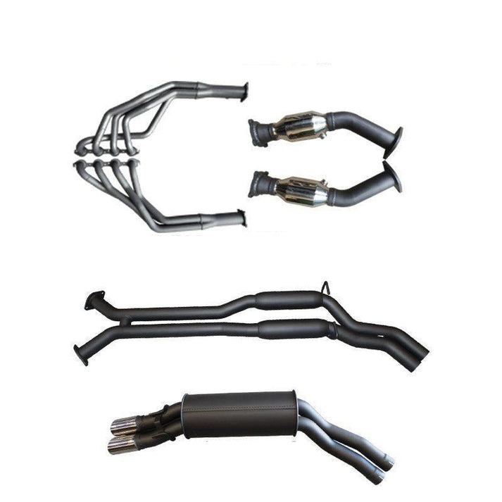 Manta 2.5″ Dual Full Exhaust with Extractors Commodore VT–VZ 1999–2006 ...