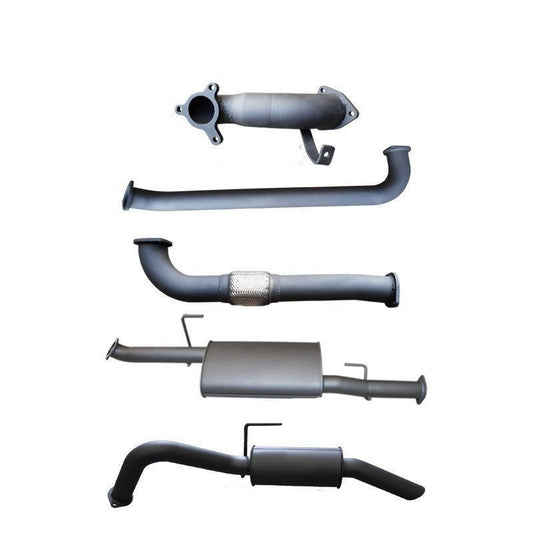 Manta | 3″ Turbo Back Exhaust System Without Cat & Rear Muffler | Nissan Navara D40 2.5L Turbo Diesel Manual Ute 2005–2007