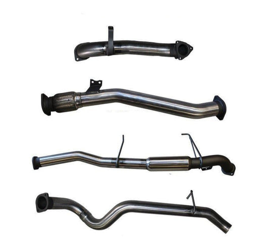 Manta | 3″ Turbo Back Exhaust without Cat with Hotdog | Nissan Patrol GU 3.0L ZD30 CR Turbo Diesel Wagon 2007–2017