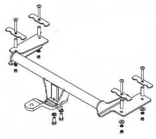 Trailboss - Towbar Suited For Holden Vectra Hatch/Sedan (2003 - 2006)