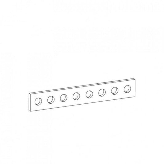 Exhaust Brackets - Universal, Perforated strip