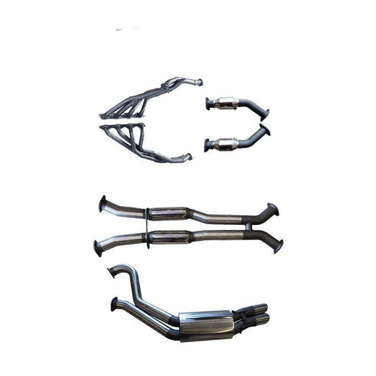 Manta | Dual 3″ Full Exhaust System with Extractors | Holden Commodore VT 5.0L V8 Sedan 1997–1999