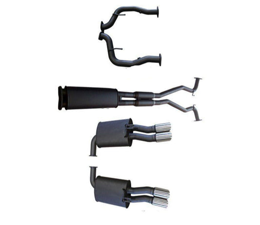 Manta | Twin 2.5″ Cat Back Muffler/Muffler | Holden Commodore VE & VF Ute V8 6.0L 6.2L & 3.6L SIDI, HSV Maloo 2007–2017