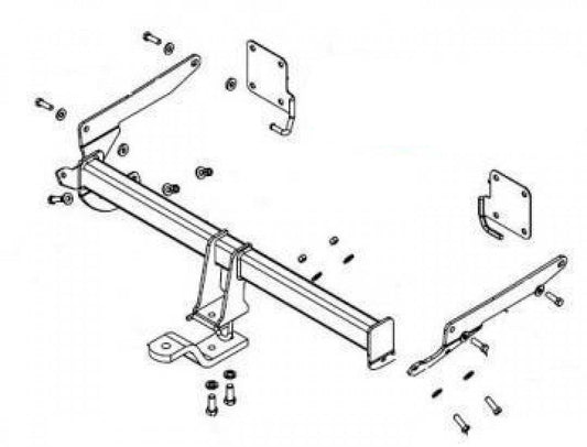 Trailboss - Towbar Suited For Mazda 3 Sedan BM (2013 Onwards)