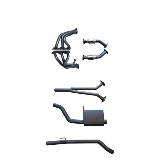 Manta | 2.5″ Full Exhaust System with Extractors Muffler/Tailpipe | Holden Commodore VZ 3.6L V6 Sedan Ute Wagon 2004–2007