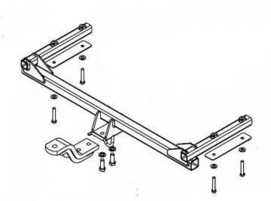 Trailboss - Towbar Suited For Nissan Pulsar Sedan B17 (2012 Onwards)