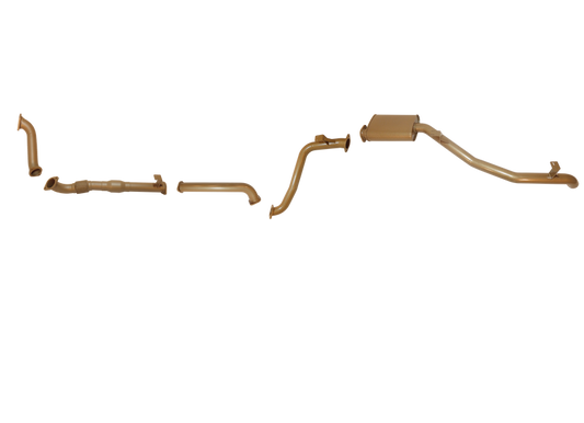 KingBrown - Toyota Land Cruiser 79 Series 1HDJ 6 Cylinder Turbo Diesel (2001-2007) Ute Single 3" with CAT Kit Exhaust