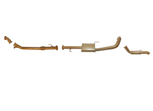 King Brown - Toyota Prado 120/150 Series 3L D4D 2006 to August 2015 (without DPF/Air Purifier) - Single 3" Kit