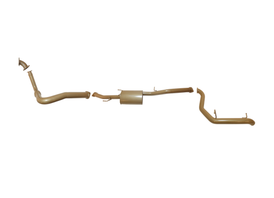 King Brown - Mitsubishi NP Pajero TD 2003 to 2006 - Single 3" with Rear Pipe Only Kit.