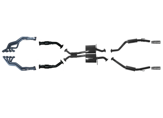 Pacemaker - Holden 2005 - 06 CV8Z Monaro Duel Outlet 1 7/8 Tuned Headers 3" Inch System