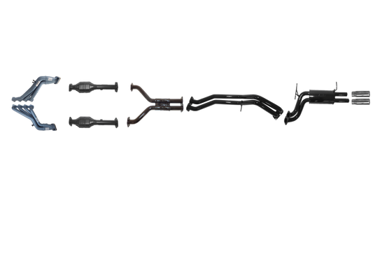 Pacemaker - Ford Falcon XR8-GT BA -BF 5.4L Boss Tuned Headers And Full System - No Centre Muffler