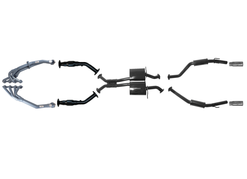 Pacemaker - Holden 2005 - 06 CV8Z Monaro Duel Outlet Try-Y Headers 3" Inch System