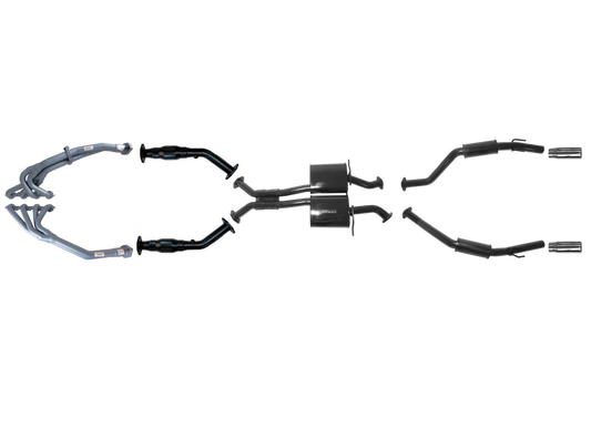 Pacemaker - Holden 2005 - 06 CV8Z Monaro Duel Outlet Try-Y Headers 3" Inch System