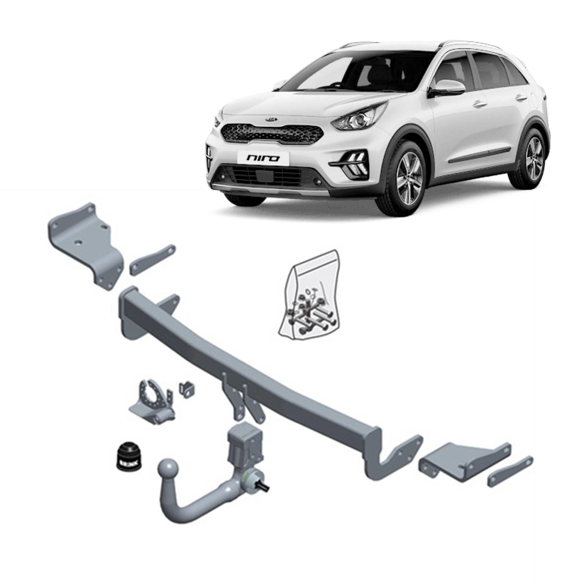 BRINK - KIA Niro (2019 - 2021) Brink Towbar European