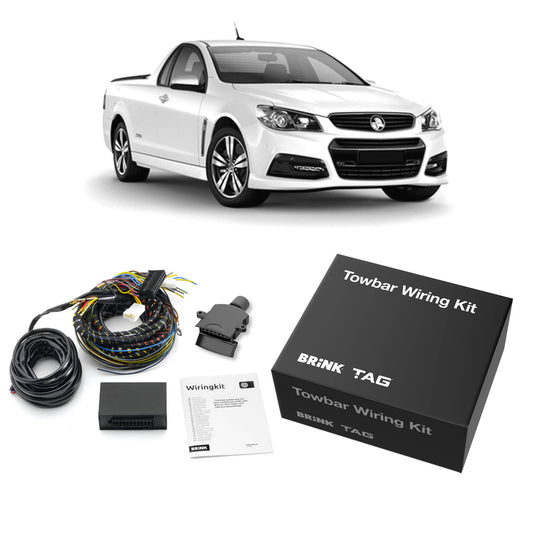 TAG Heavy Duty Towbar & Direct Fit Wiring Harness for Holden Commodore VF Ute 2013-2017 | 1600kg towing - T4H465-K101