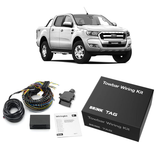 TAG - Ford Ranger (2014 - 2015) Cab Chassis Heavy Duty (Extended) Towbar and Direct Fit Wiring Harness