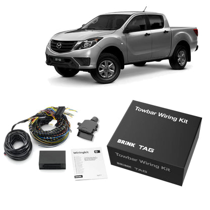TAG - Mazda BT-50 (2011 - 2020) Cab Chassis Heavy Duty Towbar & Direct Fit Wiring Harness