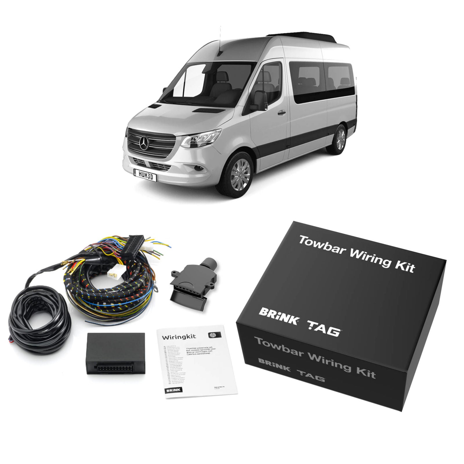 TAG - Mercedes-Benz Sprinter (2018 - on) Van Direct Fit Wiring Harness ...