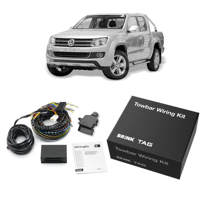TAG - Volkswagen Amarok 2H Series (2011 - 2022) Cab Chassis Extreme Recovery Towbar & Direct Fit Wiring
