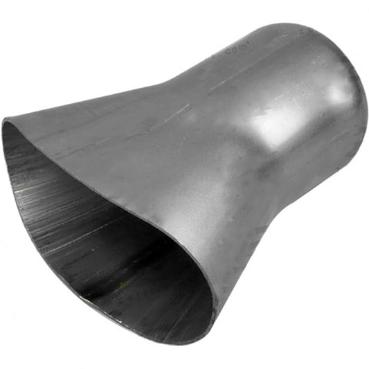 Collector Cone 2 Into 1 - 2-1/2" Inch In, 2-1/2" Inch or 3" Inch Out, Mild Steel