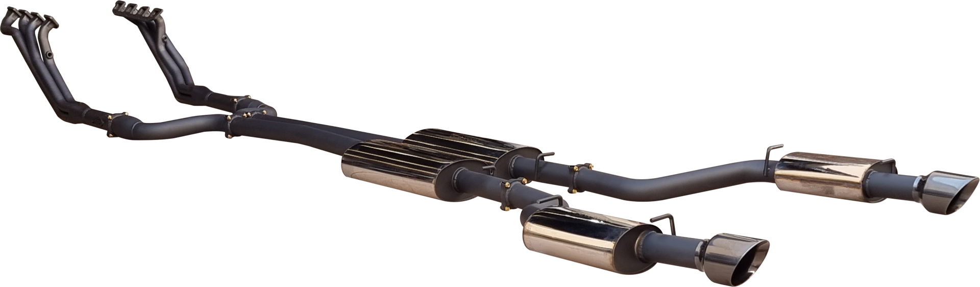 Manta | Twin 3" Full Exhaust System with 1 3/4" Headers | Chrysler 300C 5.7L / 6.1L V8 Sedan | 2005–2014