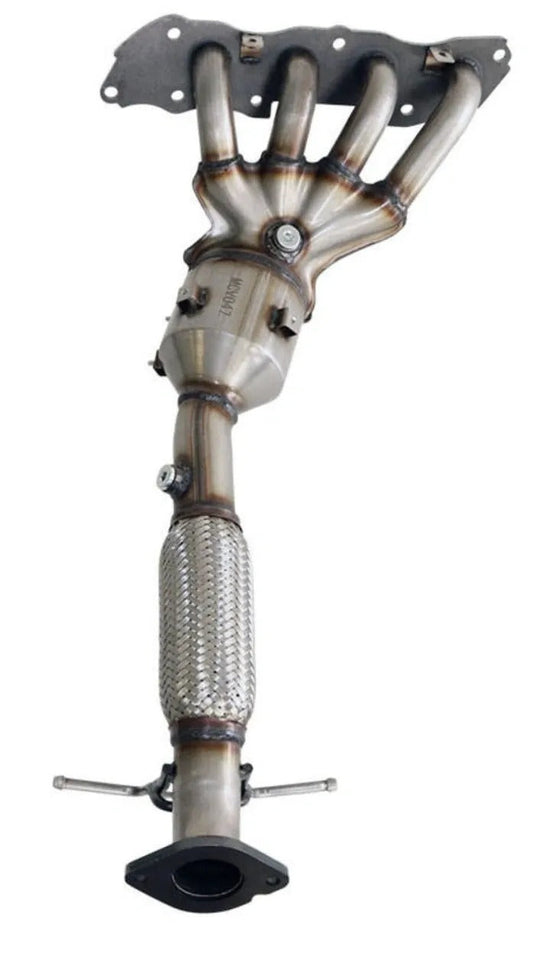 CleanCore Manifold Cat Ford Focus LS, LT 2.0L 16V , Mazda 3 BK 2.0L, 2.3L (Sensor On LHS) with Fitting Kit