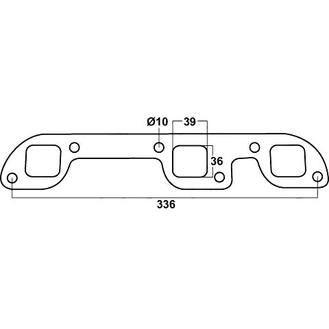 Redback Gasket for various Holden vehicles - DSF060