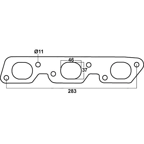 Redback Gasket for various Holden vehicles - DSF083