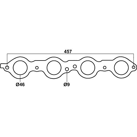 Redback Gasket for various Holden & HSV vehicles - DSF138
