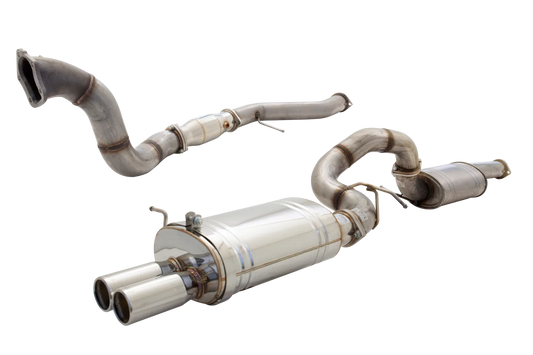 XFORCE - FORD, FORD PERFORMANCE VEHICLES F6, FALCON XR6 BA/BF TURBO SEDAN (2003-2007) 3.5" Inch Raw 409 Stainless Steel Turbo Back Exhaust System