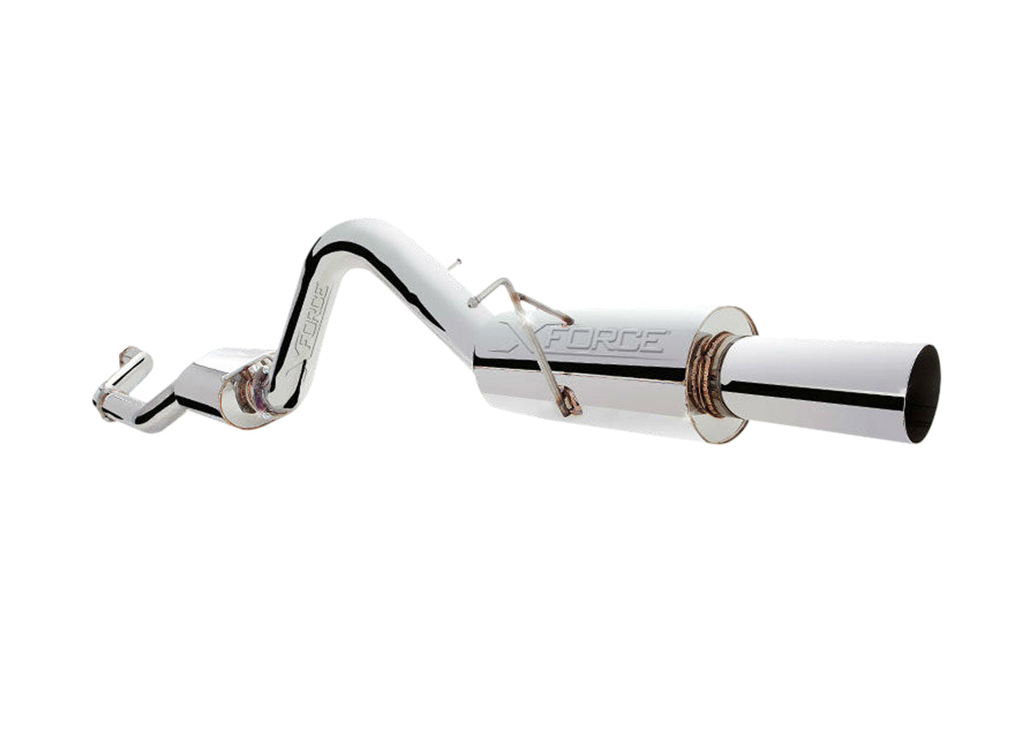 XForce - FORD FALCON XR6 FG/FGX TURBO UTE (2008-2016) 4″ Stainless Steel Turbo-Back System
