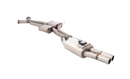 XForce - HOLDEN STATESMAN WH-WK-WL 1999-2006, 3″ Stainless Steel Twin Cat-Back Raw