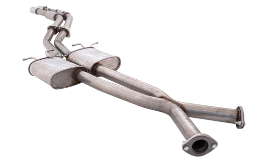 XForce - Holden STATESMAN, WH-WK-WL 1999-2006, 2.25″ Stainless Steel Twin Cat Back