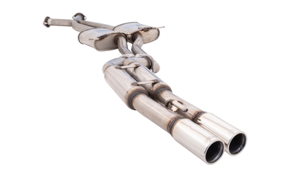 XForce - Holden COMMODORE V8, VU-VY V8 5.7L UTE 2001-2004, Twin 3″ Cat-Back 409 Stainless