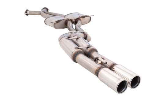 XForce - Holden COMMODORE V8, VU-VY V8 5.7L UTE 2001-2004, Twin 3″ Cat-Back 409 Stainless