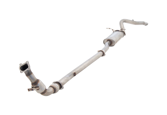 XForce - NISSAN NAVARA	D22 2.5L TURBO DIESEL (1997-2008), 3″ Stainless Steel Turbo Back System with Metallic Cat Converter