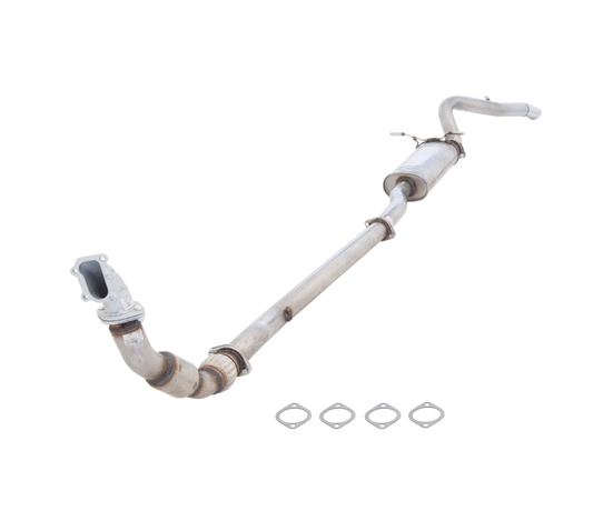 XForce - NISSAN NAVARA	D22 3.0L TURBO DIESEL (1997-2009), 3″ Stainless Steel Turbo Back System with Metallic Cat Converter
