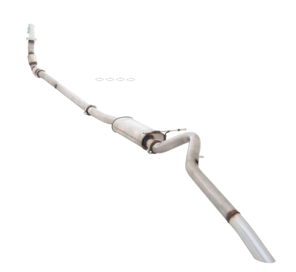 XForce - NISSAN NAVARA	D22 3.0L TURBO DIESEL (1997-2009), 3″ Stainless Steel Turbo Back System with Metallic Cat Converter